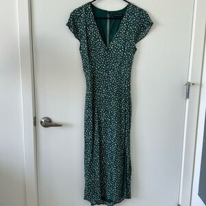 Abercrombie & Fitch floral midi dress